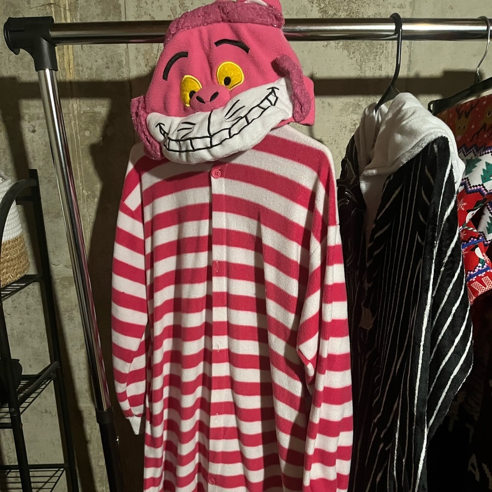 Source Unknown Pink and White Striped